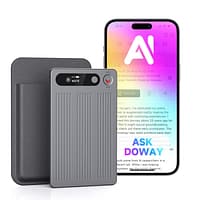 AI Voice Recorder, Note Voice Recorder with Transcribe＆Summarize, Al Noise Cancellation Technology, Two-Way Translation with APP, 80+ Languages, 64GB Memory, 120+ Templates Audio Recorder for Meeting — AI Note-Taker