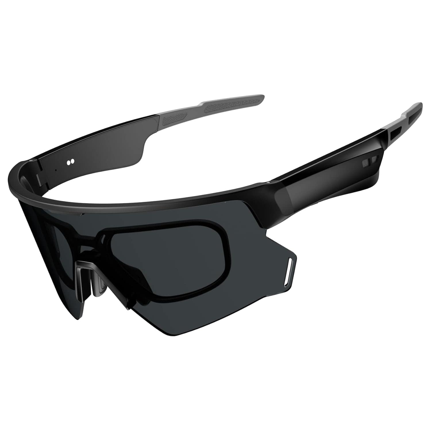 AI Smart Glasses with Camera, 8MP HD Camera Glasses, 1080P Video Recording Sunglasses, Real Time Translation, Voice Assistant, Open-Ear Audio for Travel, Meetings & Vlogging — Entry-Level Smart Glasses