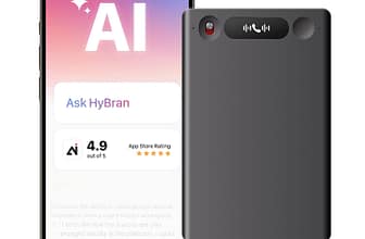 AI Voice Recorder, Smart Recorder with Case for Phone Calls & Meetings, Exclusive Companion App, AI Transcribe & Summarize — AI Note-Taker