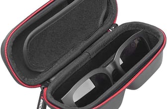 RLSOCO Carrying Case for Bose Frames Audio Sunglasses : Frames Soprano/Frames Tenor/Frames Alto/Frames Rondo Smart Glasses, Bluetooth Audio Sunglasses（NOT for Frames Tempo） — Entry-Level Smart Glasses