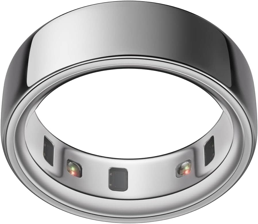 Oura Ring 4 – Silver – Size 9 – Size Before You Buy — AI Smart Ring